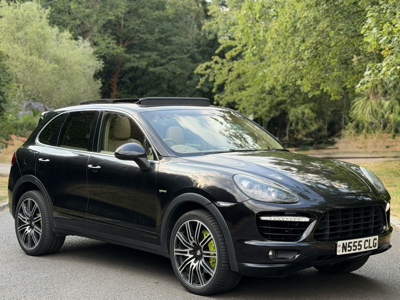 Porsche Cayenne in black, sold